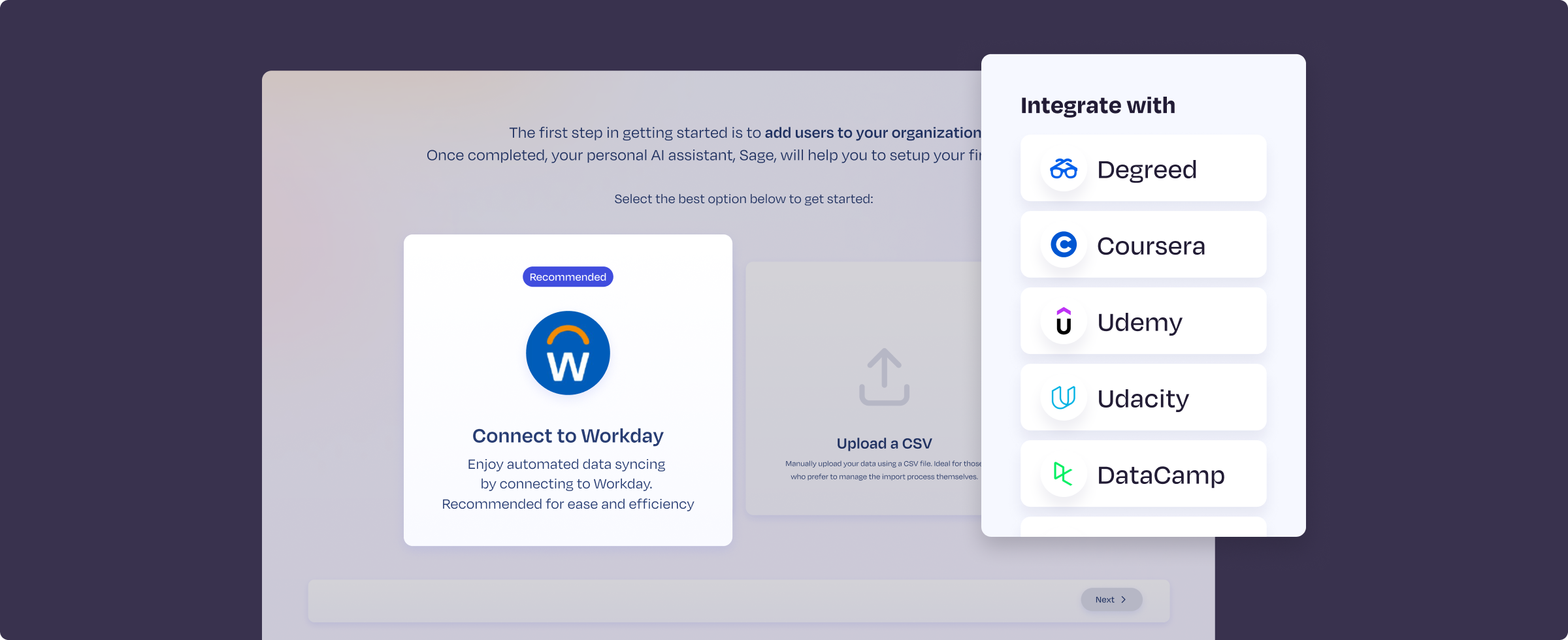 Workera Overview Workera is the fastest way to enterprise-scale AI-ready workforces.